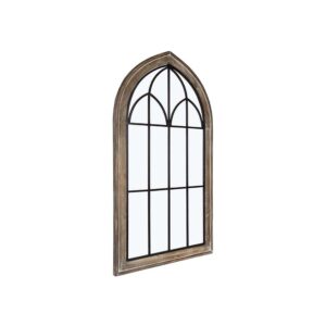Wall Decor Rustic Brown Mirroroutlet